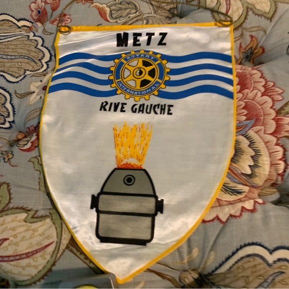 rotary club | Wall Decor | Vintage Metz Rive Gauche Rotary ...